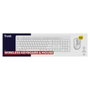Trust 25465 Clavier et Souris Blanc
