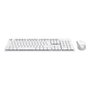 Trust 25465 Clavier et Souris Blanc