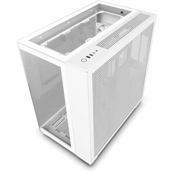 NZXT H9 Elite - Boîtier Moyen Tour Blanc en Verre Trempé