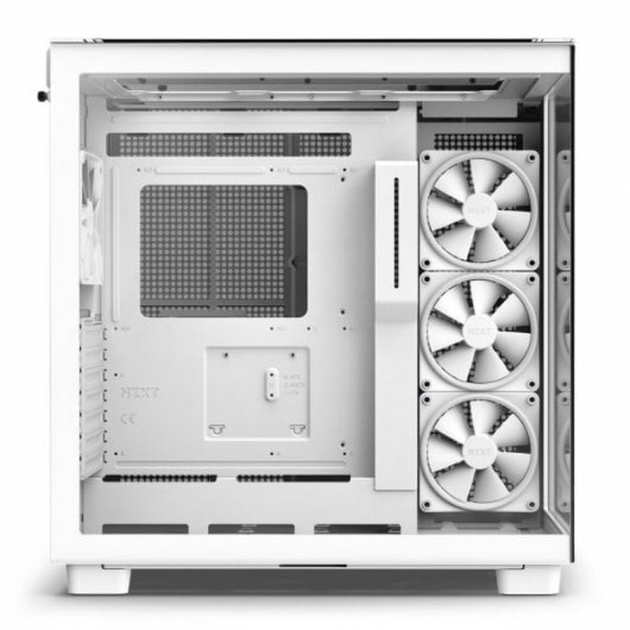NZXT H9 Elite - Boîtier Moyen Tour Blanc en Verre Trempé