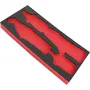 Facom - PM.MODCPE1 - Plateau mousse vide pour 4 modules, pour pinces CPE et étau, compatible MODM.CPE1 - Noir