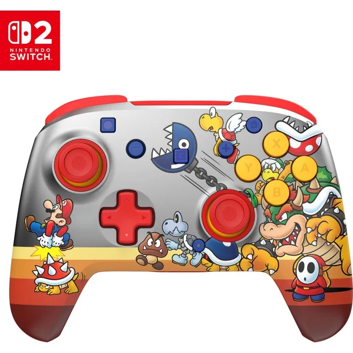 Turtle Beach Rematch Manette sans fil pour Nintendo Switch 2 – Design Koopa Troop – Sous licence officielle Turtle Beach Rematch Manette sans fil pour Nintendo Switch 2 – Design Koopa Troop – Sous licence officielle