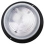 GSC Evolution Aplique ronde en plastique noir E27 60W