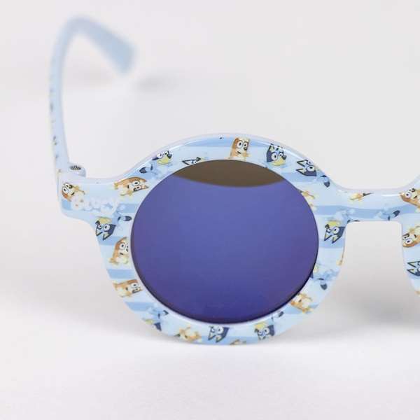 Bluey Lunettes de soleil premium pour enfant à partir de 3 ans - Bleu - Dimensions: 12.4 x 4.3 x 13.0 cm