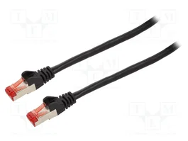 GOOBAY Câble Ethernet Patch Cord Cat 6 S/FTP 10m Noir