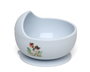 KioKids Bol Antidérapant en Silicone Alimentaire pour Bébé à Partir de 6 Mois, Base Ventouse, Bleu, Collection Lovely Friends