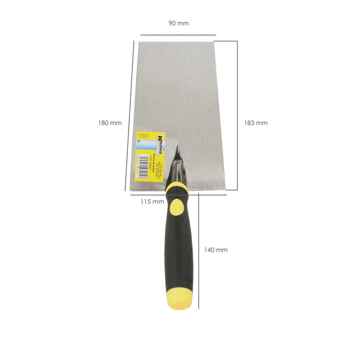 WOLFPACK LINEA PROFESIONAL Truelle Gummy-grip 341-A 180 mm WOLFPACK LINEA PROFESIONAL Truelle Gummy-grip 341-A 180 mm