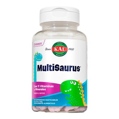 KAL Multisaurus 60 comprimés masticables dinosaures
