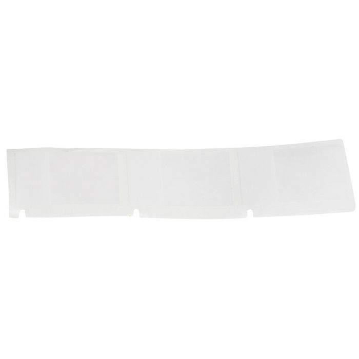 Brady B-427 - Étiquettes adhésives vinyle auto-laminantes blanches pour câbles, 25.4 x 38.1 mm - Lot de 180 pièces - Résistantes aux solvants et intempéries
