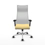Piqueras y Crespo Chaise de Bureau Albacete Crème et Blanc