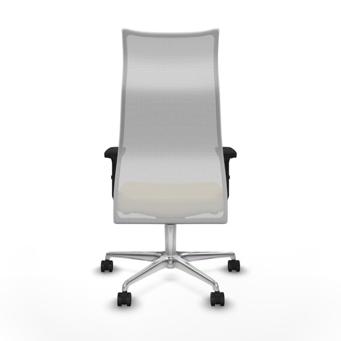 Piqueras y Crespo Chaise de Bureau Albacete Crème et Blanc