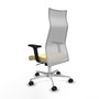 Piqueras y Crespo Chaise de Bureau Albacete Crème et Blanc