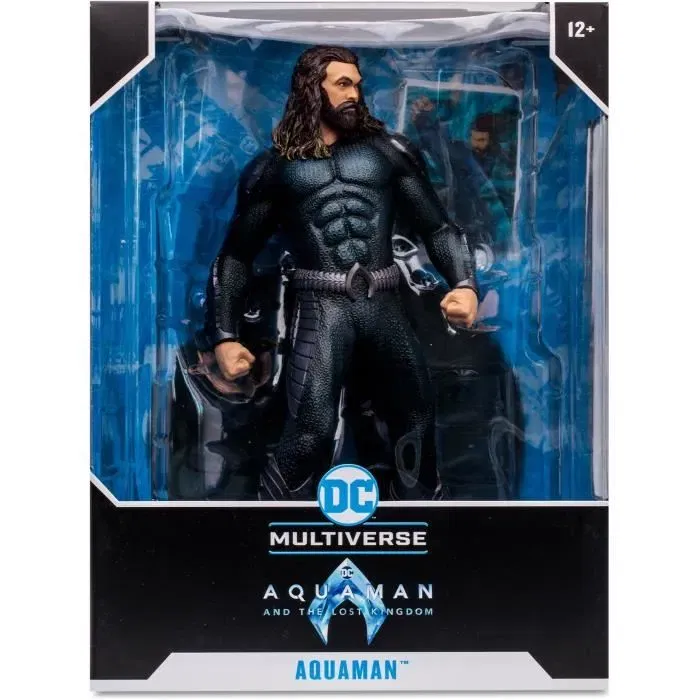Lansay Figurine Aquaman et le royaume perdu Tenue Furtive Stealth Suit 30 cm avec socle et carte de collection