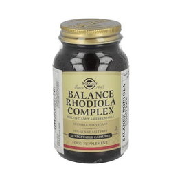 SOLGAR BALANCE RODIOLA complex 60 capsules végétaliennes