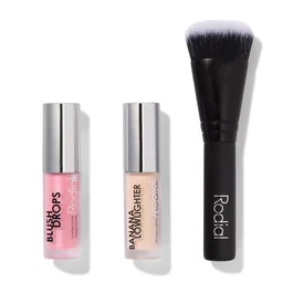 Rodial Xmas 2024 Set avec Blush Drops, Banana Lowlighter et Pinceau Mini