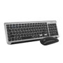 Subblim Dcep20 Combo Clavier + Souris Sans Fil Bluetooth 5.2 2.4G, Disposition Espagnole, Silencieux Rechargeable