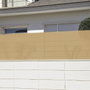 BigBuy Outdoor Palissade de Jardin Marron PVC 1 x 300 x 100 cm