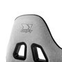 Drift DR190 Fabric Silla gaming gris avec accoudoirs 4D