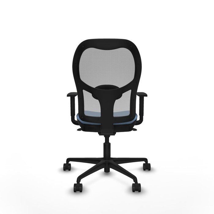 Chaise de Bureau Piqueras y Crespo 1D036N0 Bleu ciel