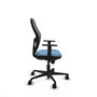 Chaise de Bureau Piqueras y Crespo 1D036N0 Bleu ciel