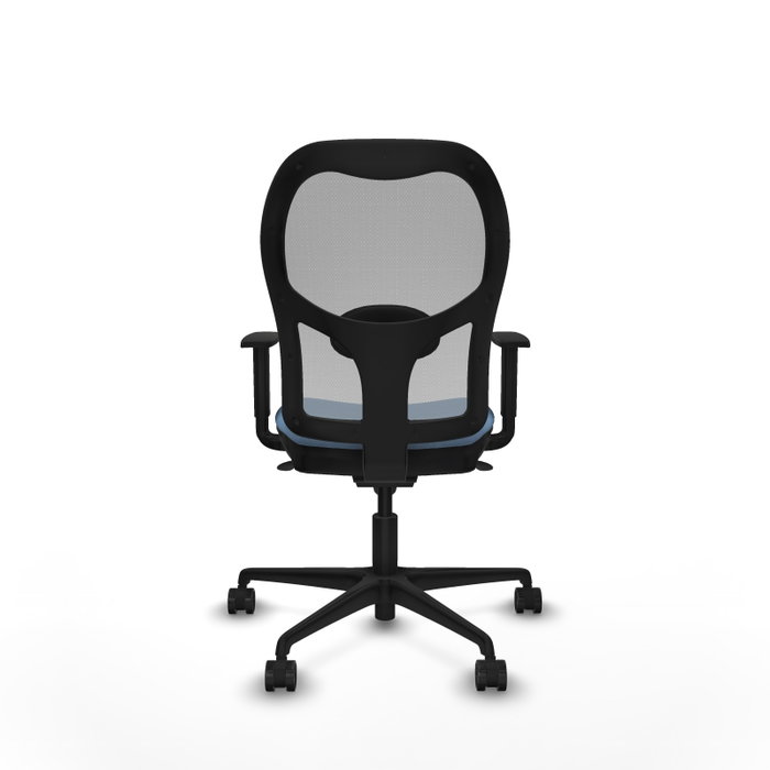 Chaise de Bureau Piqueras y Crespo 1D036N0 Bleu ciel