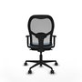 Chaise de Bureau Piqueras y Crespo 1D036N0 Bleu ciel