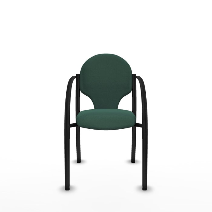 Piqueras Y Crespo Chaise Hellín Vert Bouteille avec Bras Fixes