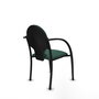 Piqueras Y Crespo Chaise Hellín Vert Bouteille avec Bras Fixes