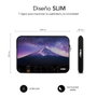 Subblim Trendy Sleeve Neo Housse Portable 13,3-14 Pouces, Néoprène 3mm, Protection Chocs, Design Mountain, Double Fermeture Éclair, Multicolore