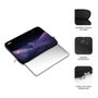 Subblim Trendy Sleeve Neo Housse Portable 13,3-14 Pouces, Néoprène 3mm, Protection Chocs, Design Mountain, Double Fermeture Éclair, Multicolore