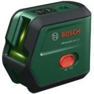 Bosch AdvancedLevel 2G - Niveau laser à lignes avec laser vert, auto-nivellement ± 0.4 mm/m, batterie Li-ion rechargeable USB-C, avec housse