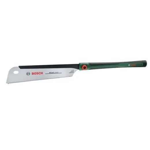 Bosch Scie japonaise Dozuki 270 mm - Pour coupes droites précises dans bois et plastique - Lame acier SK5 flexible - Poignée Softgrip Bosch Scie japonaise Dozuki 270 mm - Pour coupes droites précises dans bois et plastique - Lame acier SK5 flexible - Poignée Softgrip