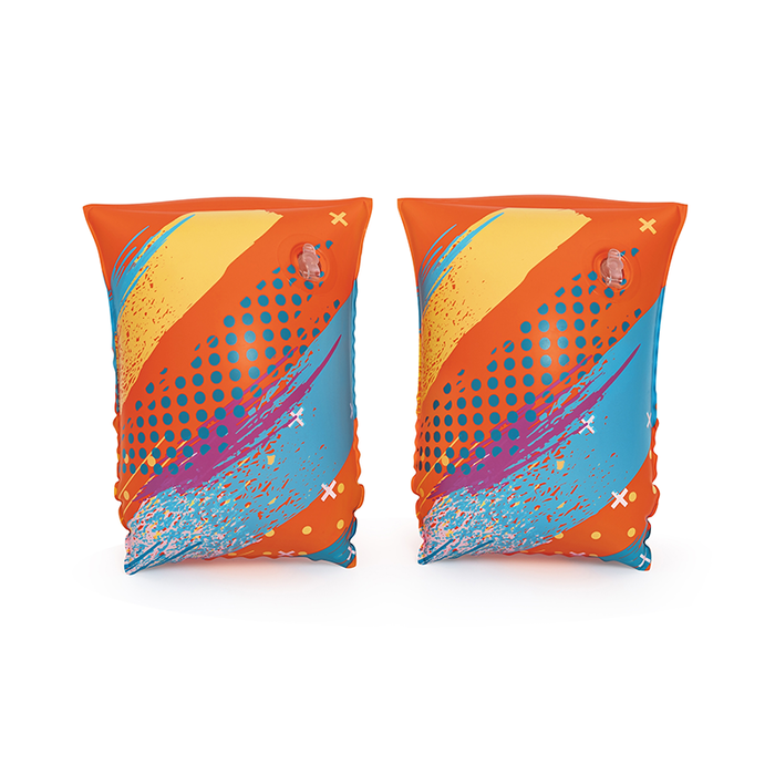 Bestway 32273 Manguitos Gonflables Décorés Sécurité Bébé 25x15 cm +3 à 6 Ans Plage et Piscine