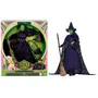 Mattel Wicked - Poupée Elphaba inspirée du film, cheveux tressés, robe noire, 11 points d'articulation, multiples poses, HXY38 - Jouet pour enfants à partir de 6 ans