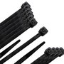 WOLFPACK LINEA PROFESIONAL Bridas en Nylon Noir 2,5 x 200 mm (Lot de 100)