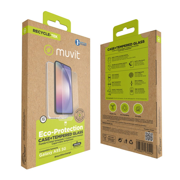 Housse et Protecteur pour Téléphone Portable Muvit for Change Galaxy A55 5G Samsung Galaxy A56