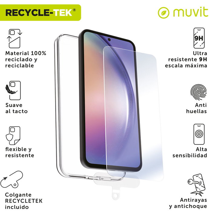 Housse et Protecteur pour Téléphone Portable Muvit for Change Galaxy A55 5G Samsung Galaxy A56