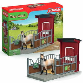 Schleich Coffret Box avec Jument Mustang Farm World 42724