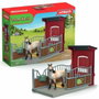 Schleich Coffret Box avec Jument Mustang Farm World 42724