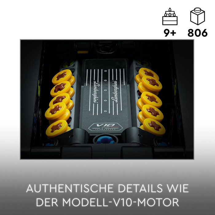 Lego Technic 42161 Lamborghini Huracán Tecnica
