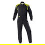 Omp Combinaison De Course First-S FIA 8856-2018 OMPIA0-1828-E01-184-50 Anthracite Jaune Fluo Taille 50