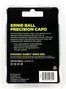 Ernie Ball Precision Bronze - Cejilla pour Guitare Acoustique et Électrique 6/7 Cordes - Capo avec Vis de Précision