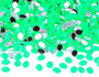 Innspiro 5000 gemmes acryliques ovales vert fluor 6x8mm