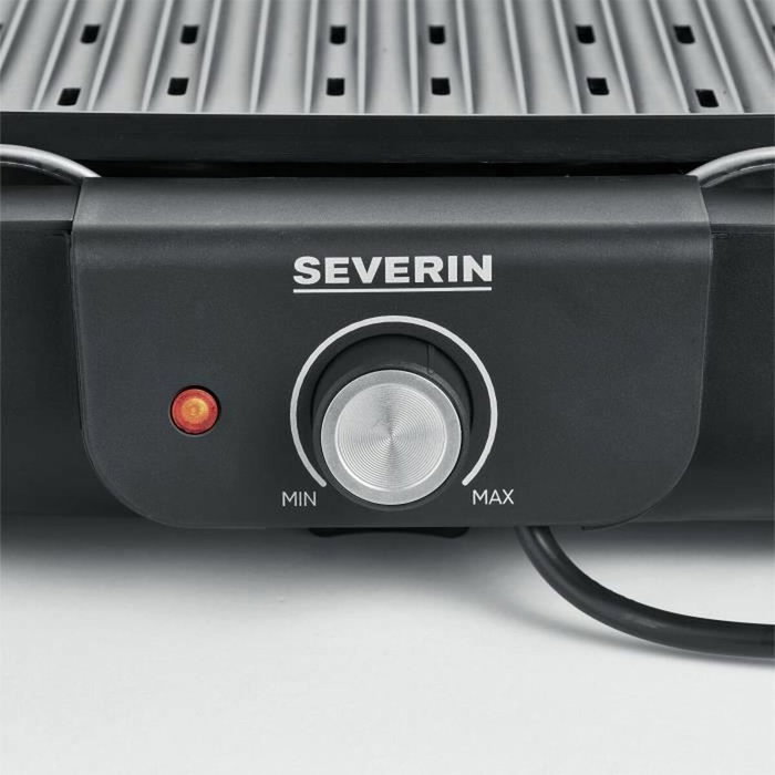 Severin PG8556 - Barbecue électrique d'intérieur/extérieur 2300W Noir Severin PG8556 - Barbecue électrique d'intérieur/extérieur 2300W Noir