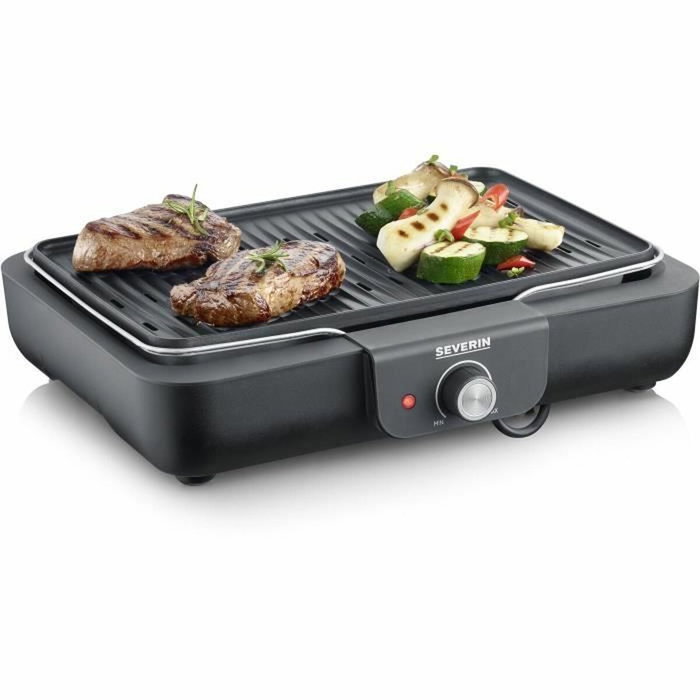 Severin PG8556 - Barbecue électrique d'intérieur/extérieur 2300W Noir Severin PG8556 - Barbecue électrique d'intérieur/extérieur 2300W Noir