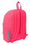 Safta Sac à dos pour ordinateur portable 14,1 pouces modèle Rosa Fluor, dimensions 31 x 41 x 16 cm