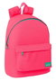 Safta Sac à dos pour ordinateur portable 14,1 pouces modèle Rosa Fluor, dimensions 31 x 41 x 16 cm