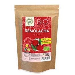 SOLNATURAL Poudre de Betterave Rouge Bio 150g – Superaliment Instantané Sans Gluten Vegan