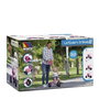 Molto Triciclo Urban Trike 3-en-1, tricycle évolutif pour enfants de 10 à 18 mois, couleur bleue, avec assemblage