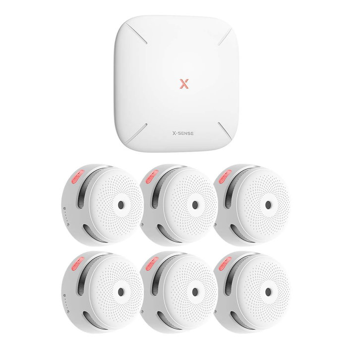 X-Sense Détecteur de fumée FS61 Blanc